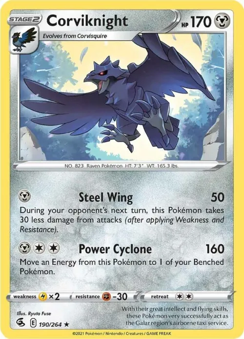 Corviknight - Reverse Holo
