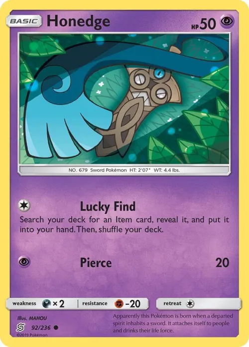 Honedge (92) - Reverse Holo