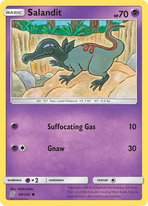 Salandit (98) - Reverse Holo