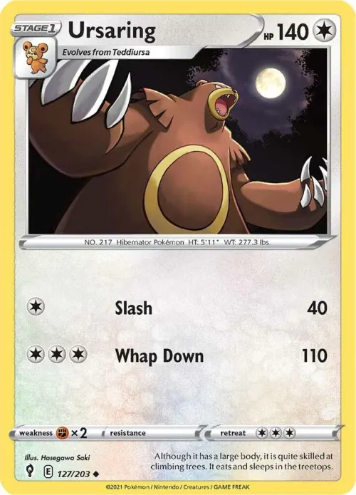 Ursaring - Reverse Holo