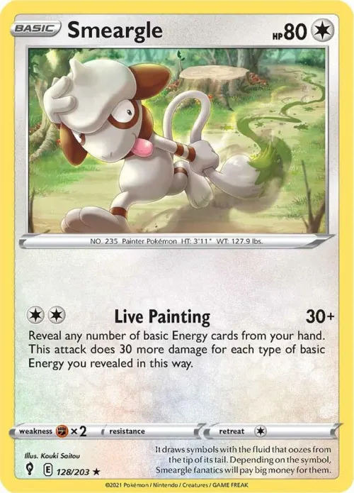 Smeargle - Reverse Holo