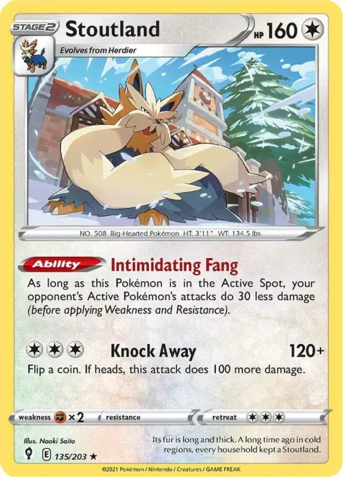 Stoutland - Reverse Holo