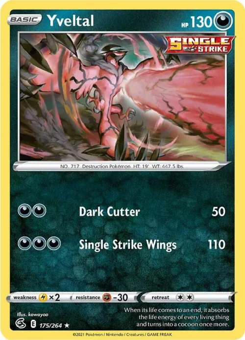 Yveltal - Reverse Holo