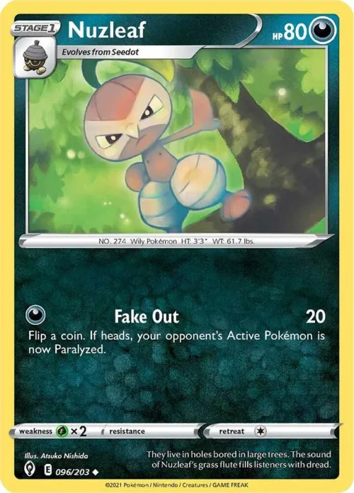 Nuzleaf - Reverse Holo