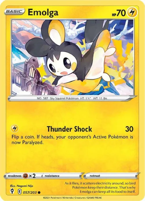 Emolga - Reverse Holo