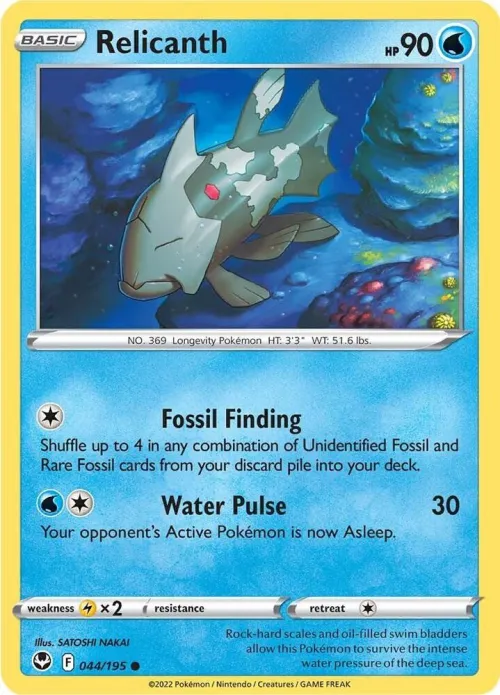Relicanth - Reverse Holo
