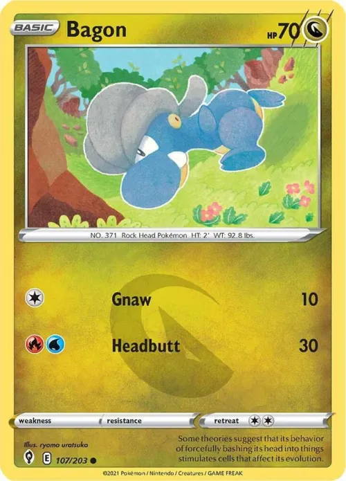 Bagon - Reverse Holo