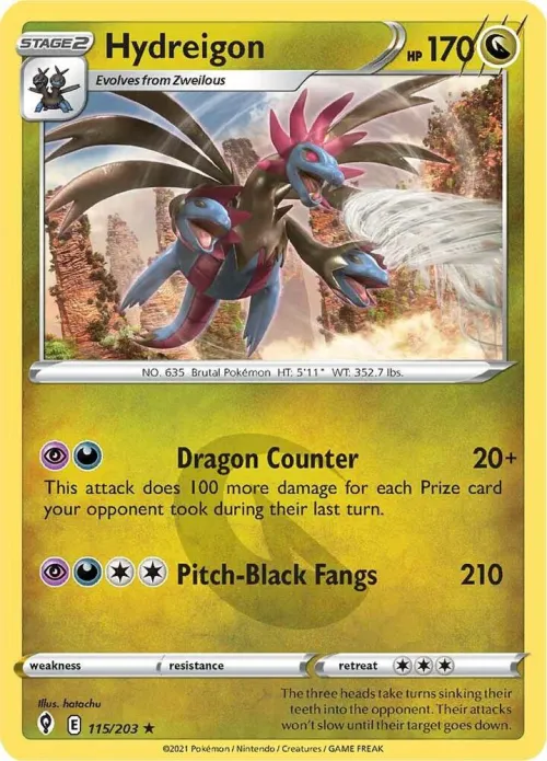 Hydreigon - Reverse Holo