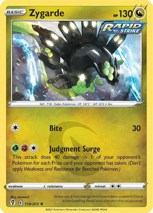 Zygarde - Reverse Holo