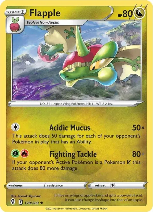 Flapple - Reverse Holo