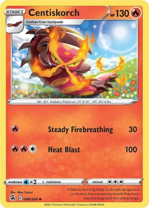 Centiskorch (49) - Reverse Holo