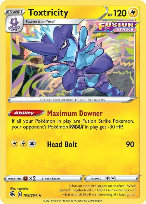Toxtricity (108) - Holo