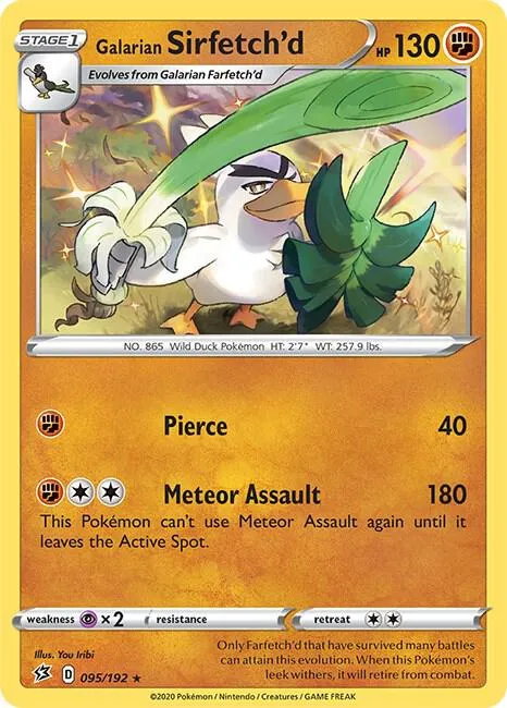 Galarian Sirfetch'd - Holo