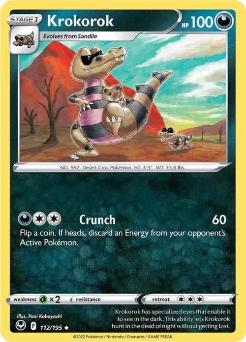 Krokorok - Reverse Holo