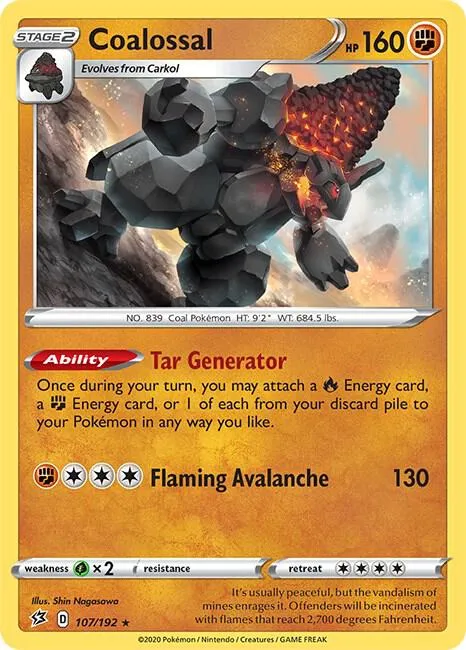 Coalossal - Reverse Holo