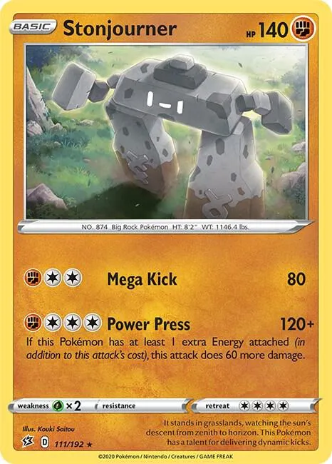 Stonjourner - Reverse Holo