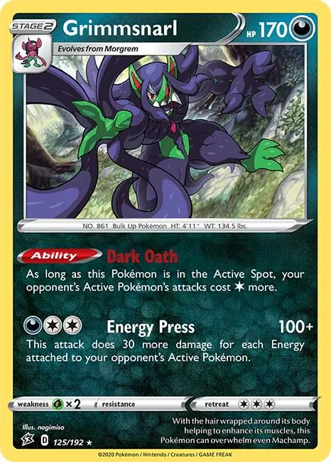 Grimmsnarl - Reverse Holo