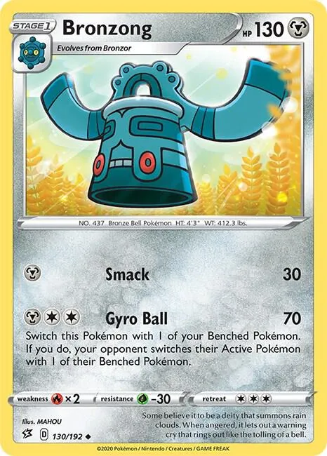 Bronzong - Reverse Holo