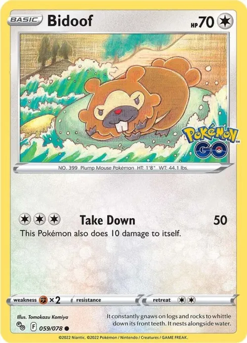 Bidoof - Peelable Ditto