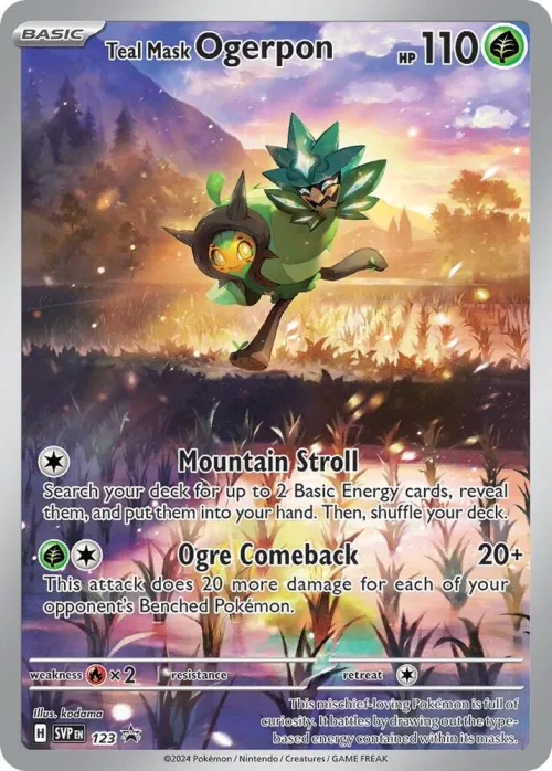 Teal Mask Ogerpon - Pokemon Center Exclusive