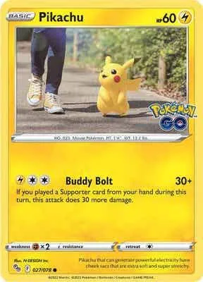 Pikachu (27) - Reverse Holo