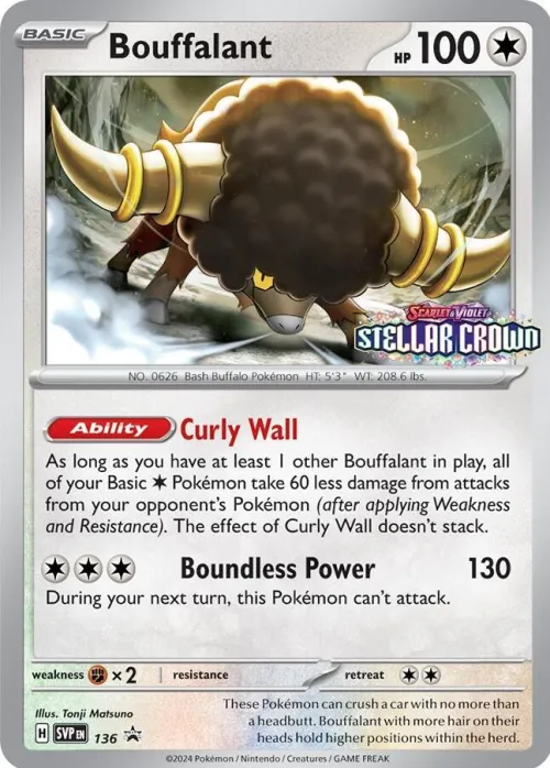 Bouffalant - Holo