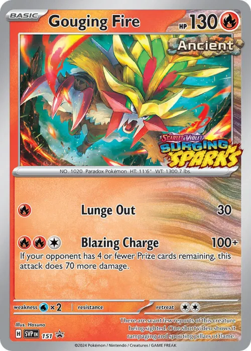 Gouging Fire - Staff