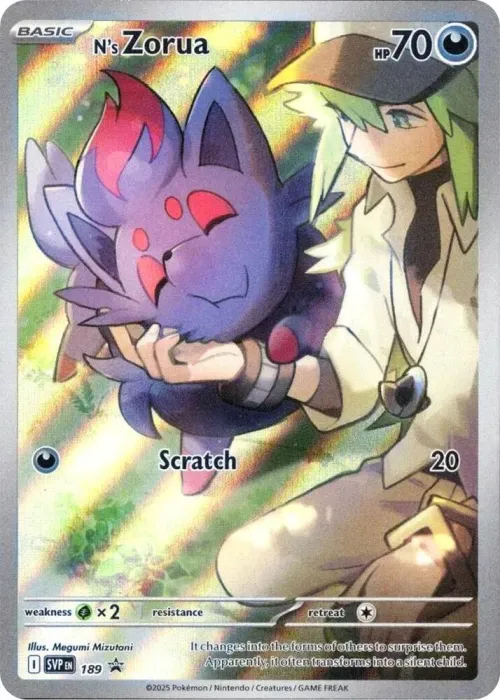 N's Zorua - Pokemon Center Exclusive