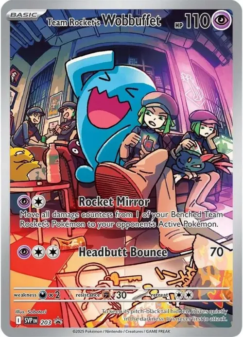 Team Rocket's Wobbuffet - Pokemon Center Exclusive