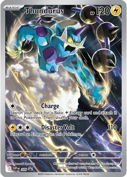 Thundurus - Pokemon Center Exclusive