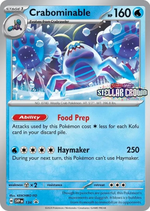 Crabominable - Holo