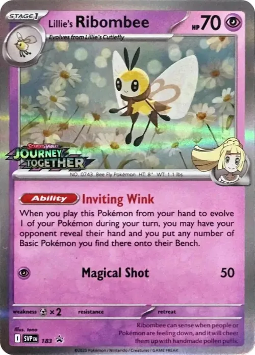 Lillie's Ribombee - Staff