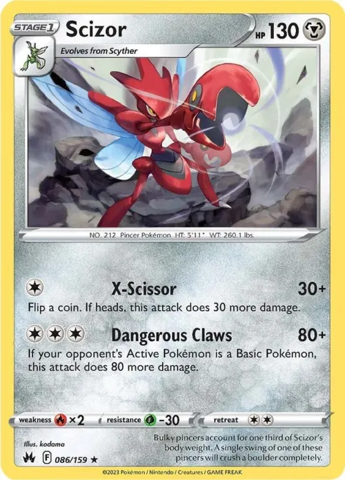 Scizor - Reverse Holo