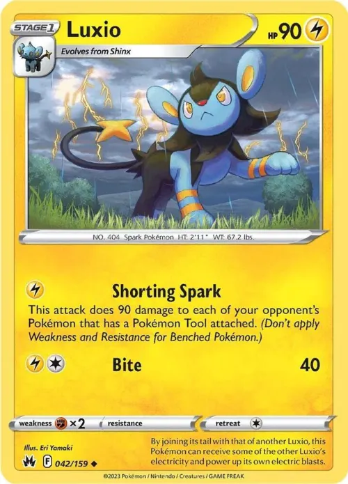 Luxio (42) - Reverse Holo