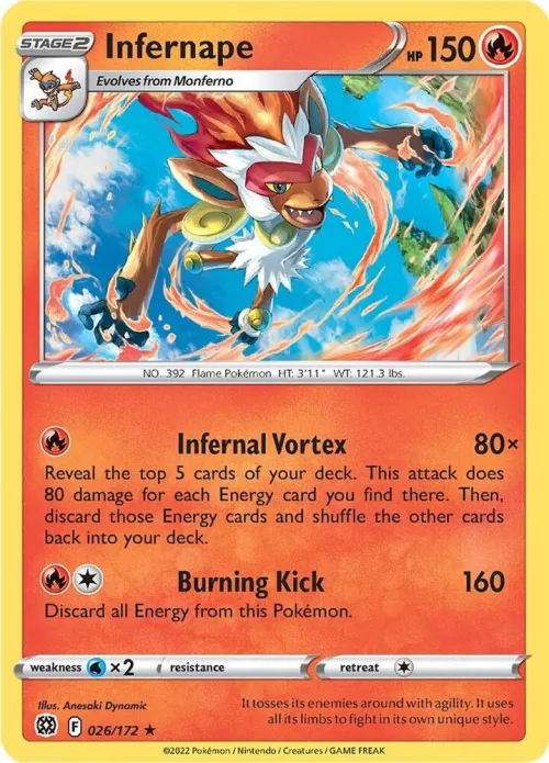 Infernape - Holo