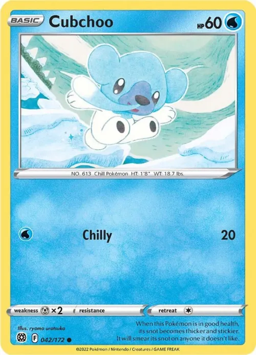 Cubchoo - Reverse Holo