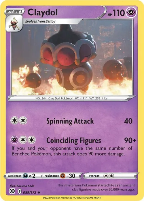 Claydol - Reverse Holo