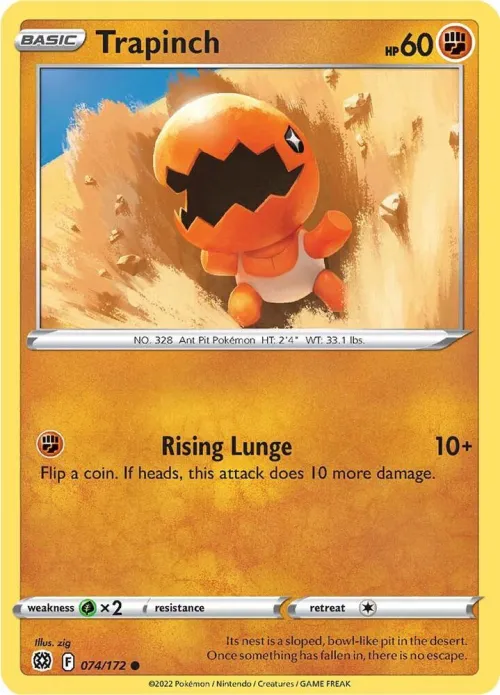 Trapinch - Reverse Holo
