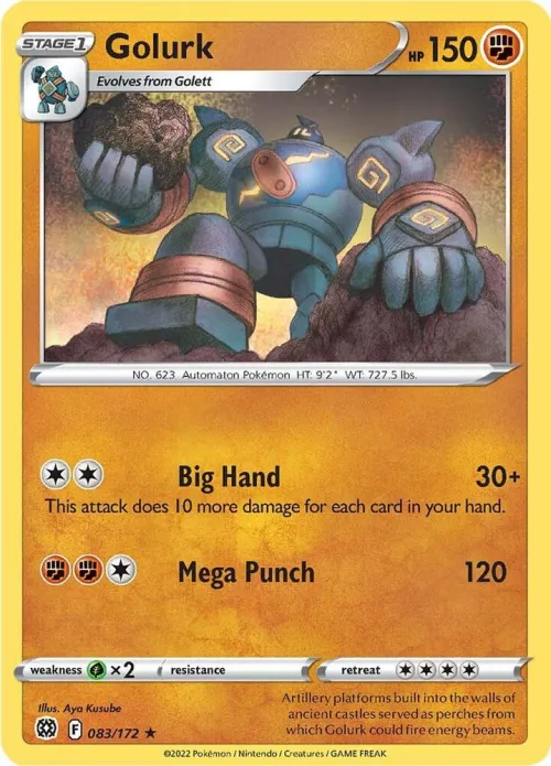 Golurk - Reverse Holo