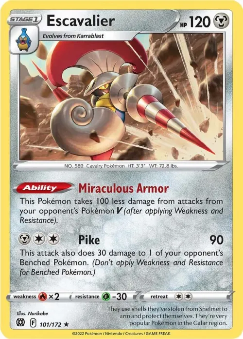 Escavalier - Reverse Holo