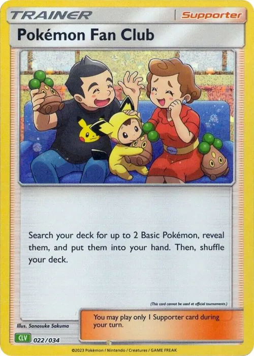 Pokemon Fan Club - Clv