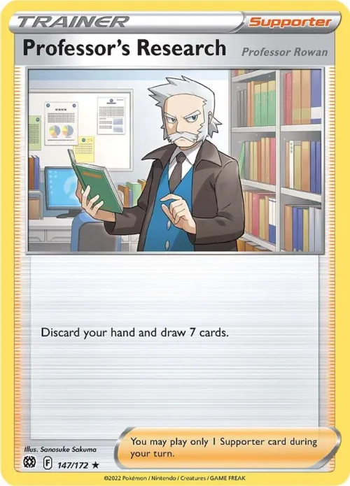 Professor's Research [Professor Rowan] - Reverse Holo