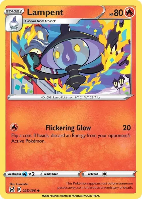 Lampent - Reverse Holo