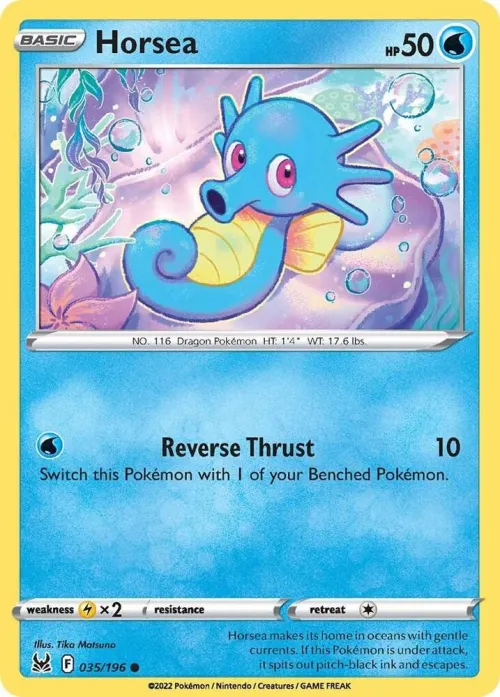 Horsea - Reverse Holo