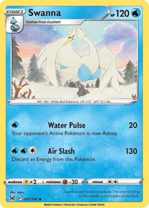 Swanna - Reverse Holo