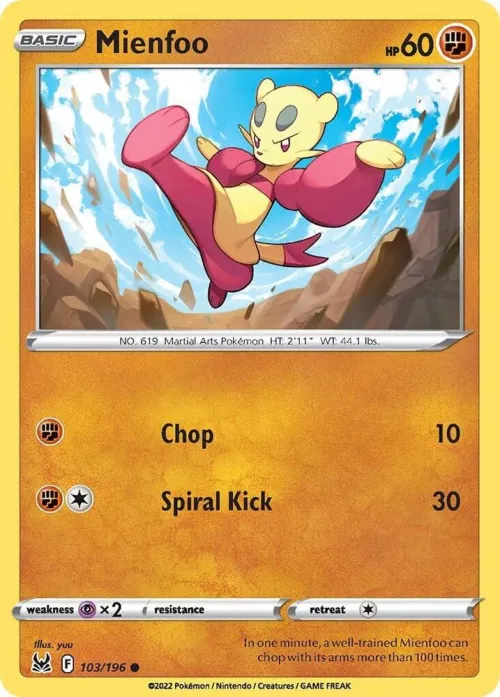 Mienfoo - Reverse Holo