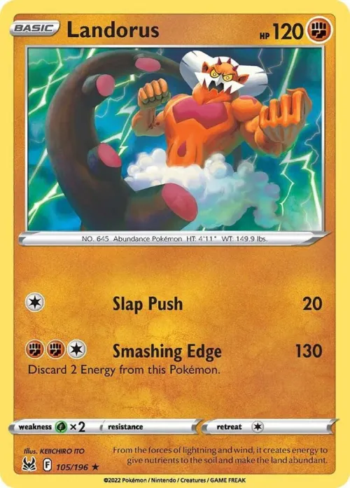 Landorus - Reverse Holo