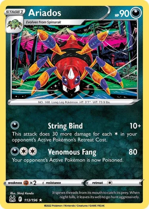 Ariados - Reverse Holo
