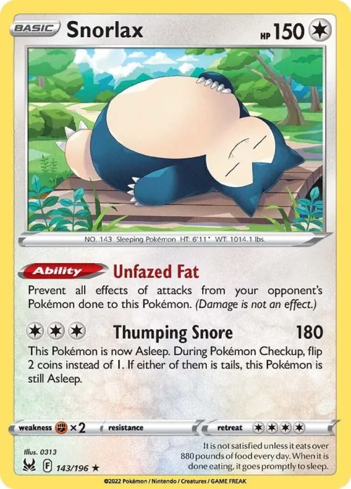 Snorlax - Holo