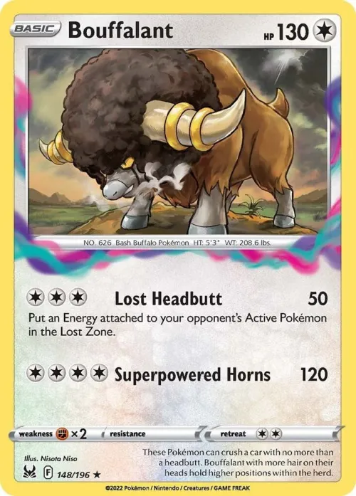 Bouffalant - Reverse Holo